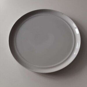COPY - Crate&Barrel Light Grey Large Dinner Plate - single replacement  (1)